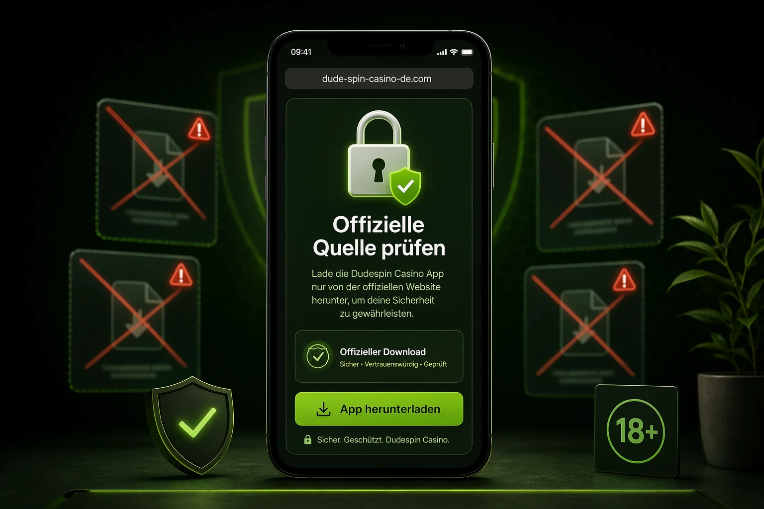 Sichere Quellen für den Download einer möglichen App