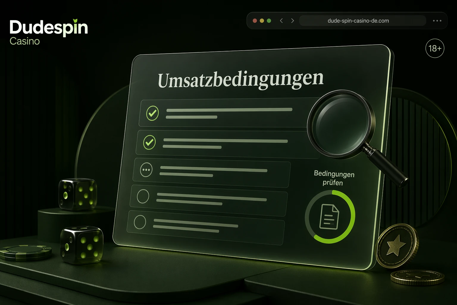 Umsatzbedingungen: der entscheidende Blick hinter den Bonus