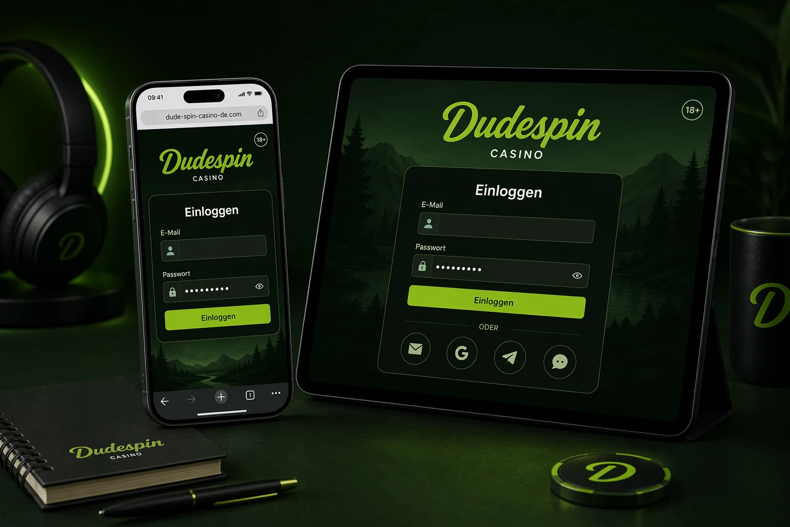 Zugang unterwegs: Login über Smartphone und Tablet