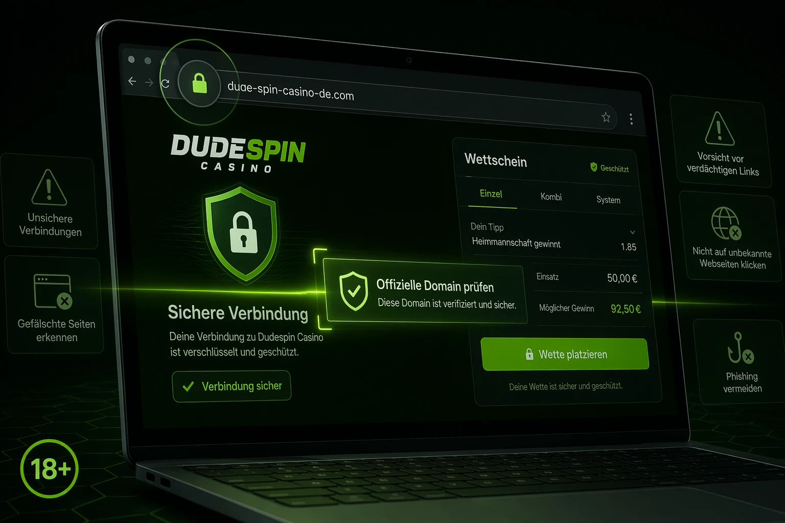 Sicherheit rund um den Sportsbook